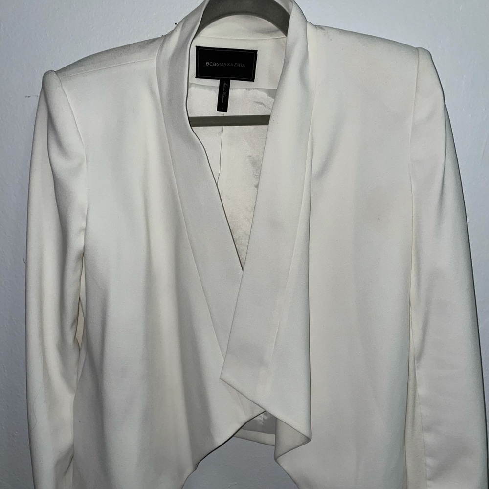 BCBGMaxAzria Cream Blazer Small